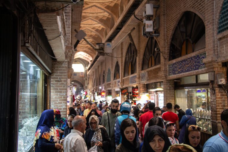 The Blazing Grand Bazaar of Tehran