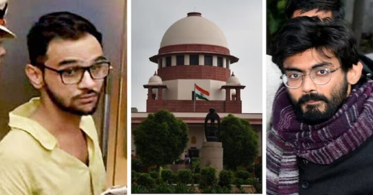 Umar Khalid, Sharjeel Imam denied bail by SC