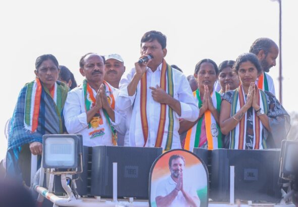 "Strict Action After Polls": Ponguleti Warns Opposition Against Extortion and Threats