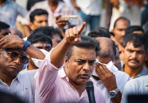 This Isn’t Governance, It’s an Invasion-KTR on Velugumatla rampage