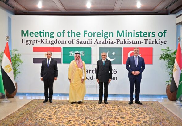 Is Pakistan a mere broker in West Asia?