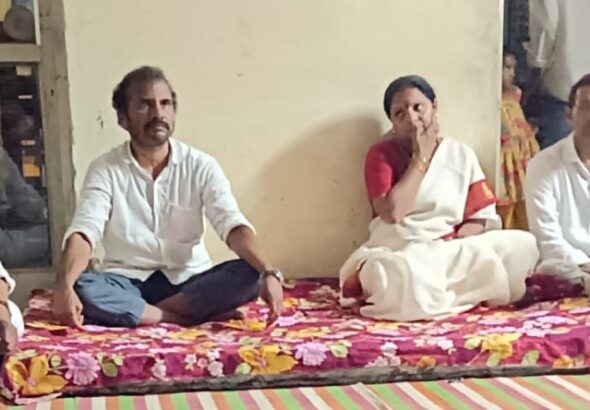 MLC Kavitha Launches indefinite Hunger Strike in Khammam Following Arrest and release