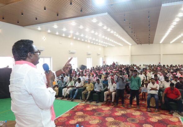 "No Rest Until KCR is CM Again": Puvvada Ajay Kumar's Clarion Call