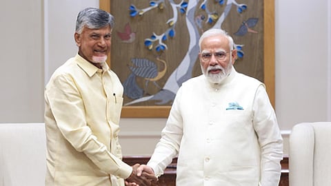 Modi’s controversial visit to Naidu’s residence in Hyderabad