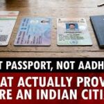 Instead of suspecting its citizen, why not the government issue a citizenship card?