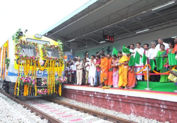 Major Transit Boost: New Komuravelli Station Inaugurated in Telangana