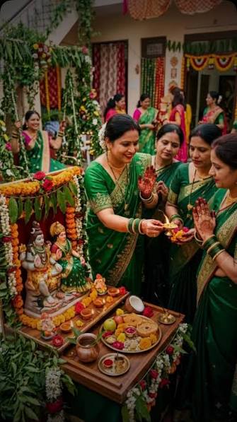 Hariyali Teej: The Sacred Green of the Indian Monsoon
