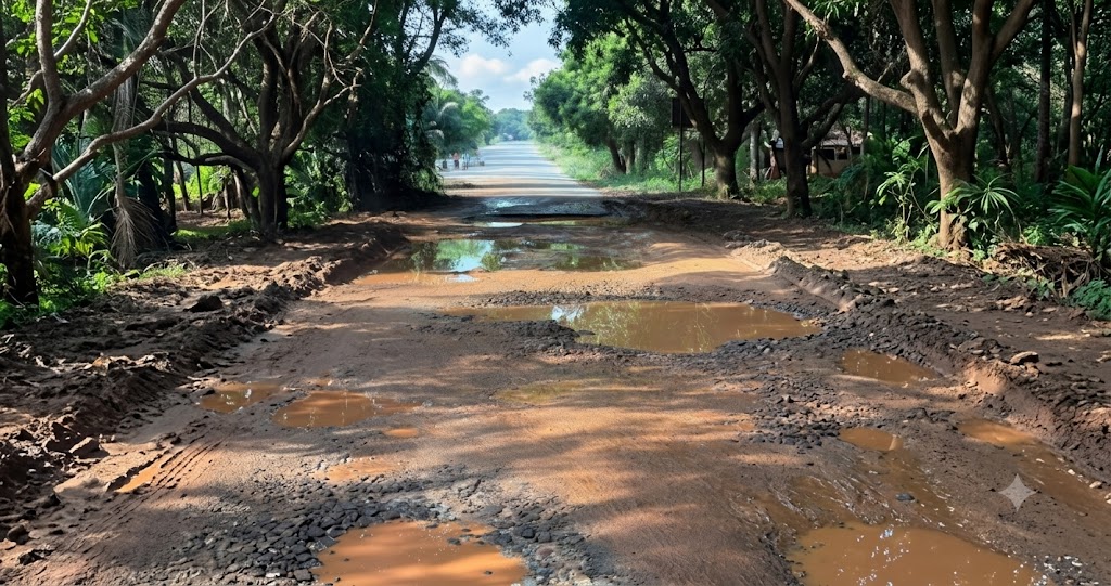 The 6-Kilometer Bottleneck – A Hell to Transporters of 3 States