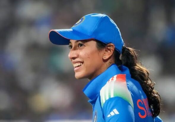 Smriti Mandhana on top of the world, best woman cricketer in India